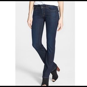 Hudson Jeans Size 31 Dark Wash Straight Stretch